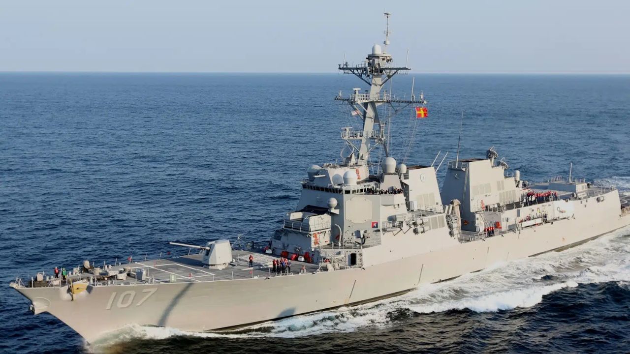 Destructor de la Armada estadounidense