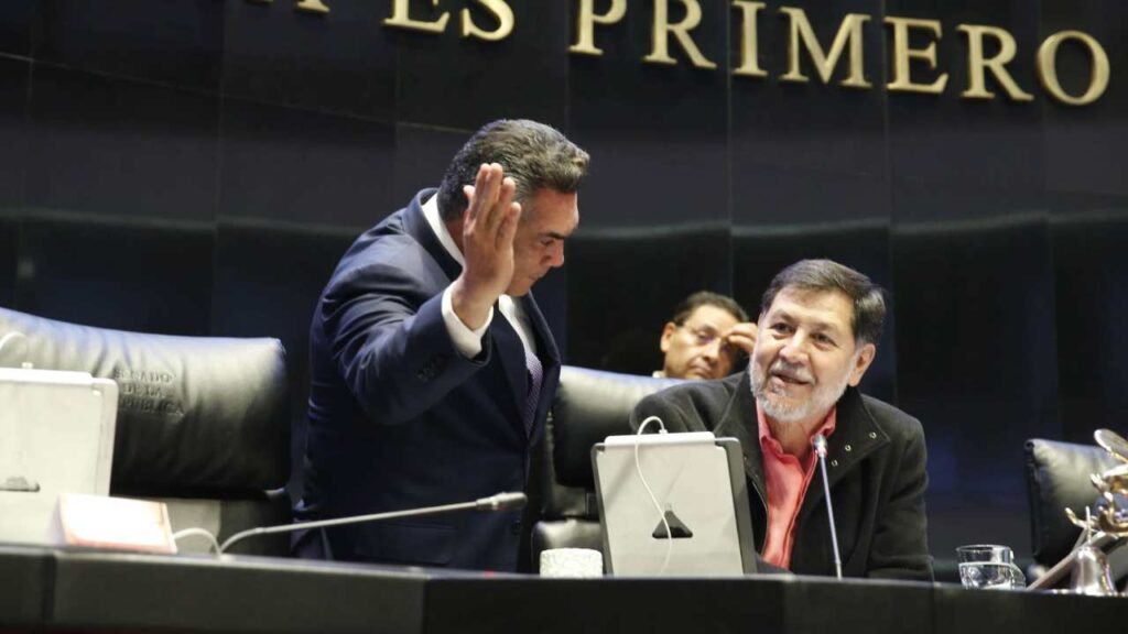 Gerardo Fernández Noroña y Alejandro Moreno realizaron declaraciones fuertes entre ambos.