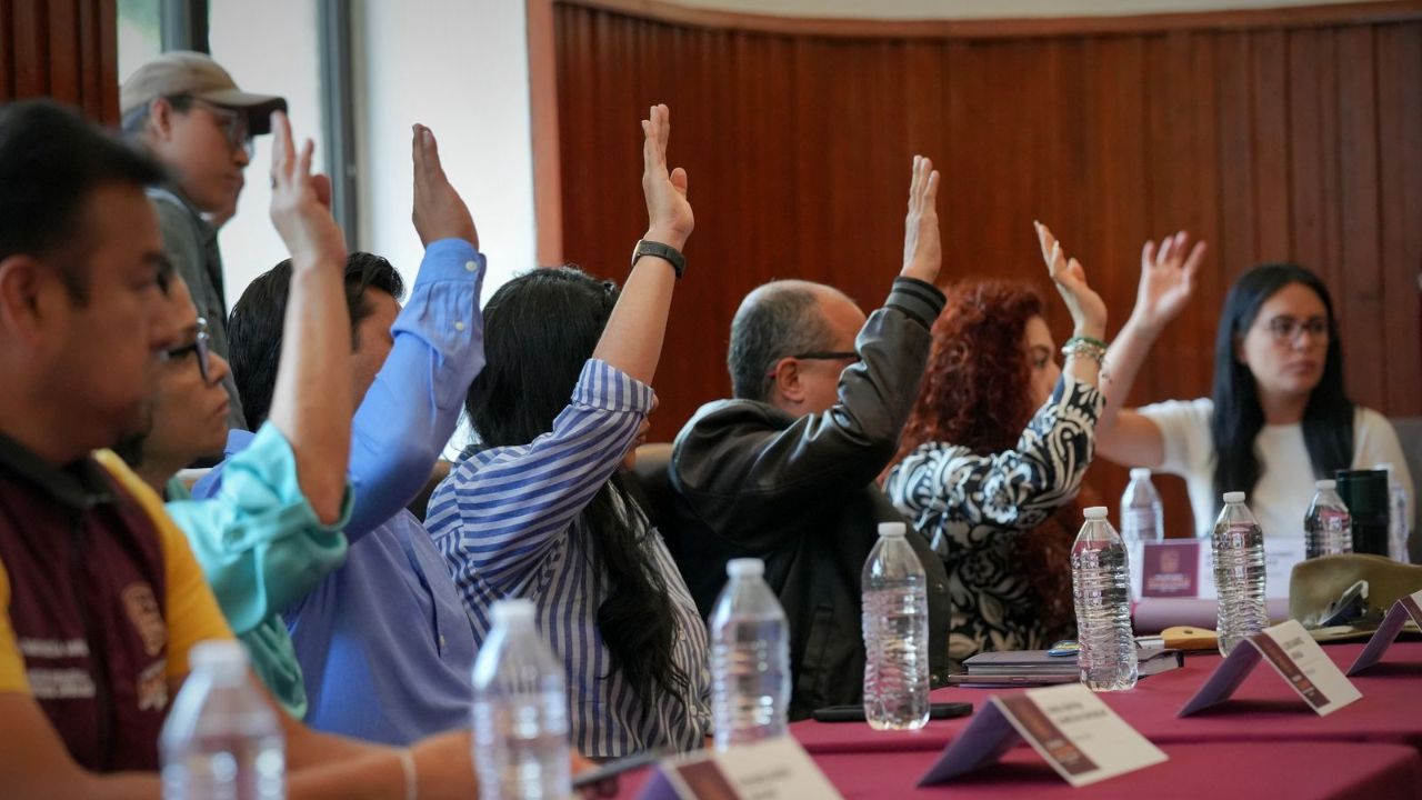 Gabu Osorio, alcaldesa de Tlalpan en conferencia 