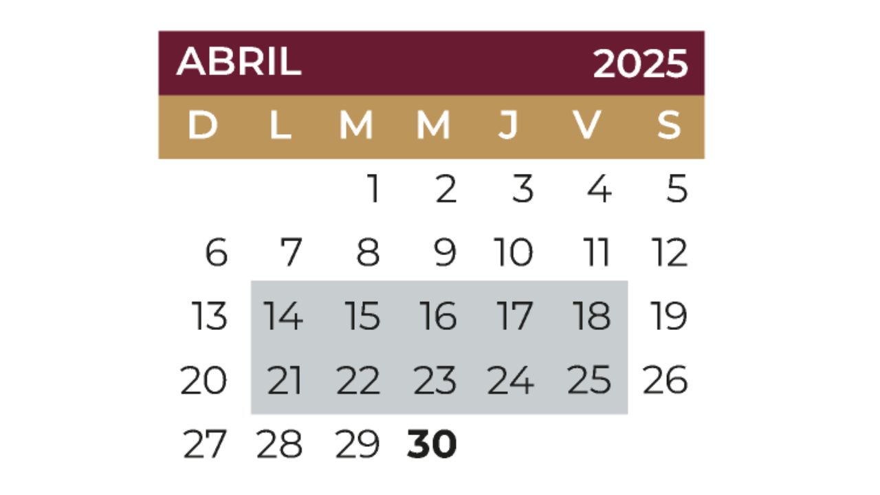 Descubre que días del mes de abril no habrá clases para los estudiantes de educación básica según el calendario oficial de la SEP.