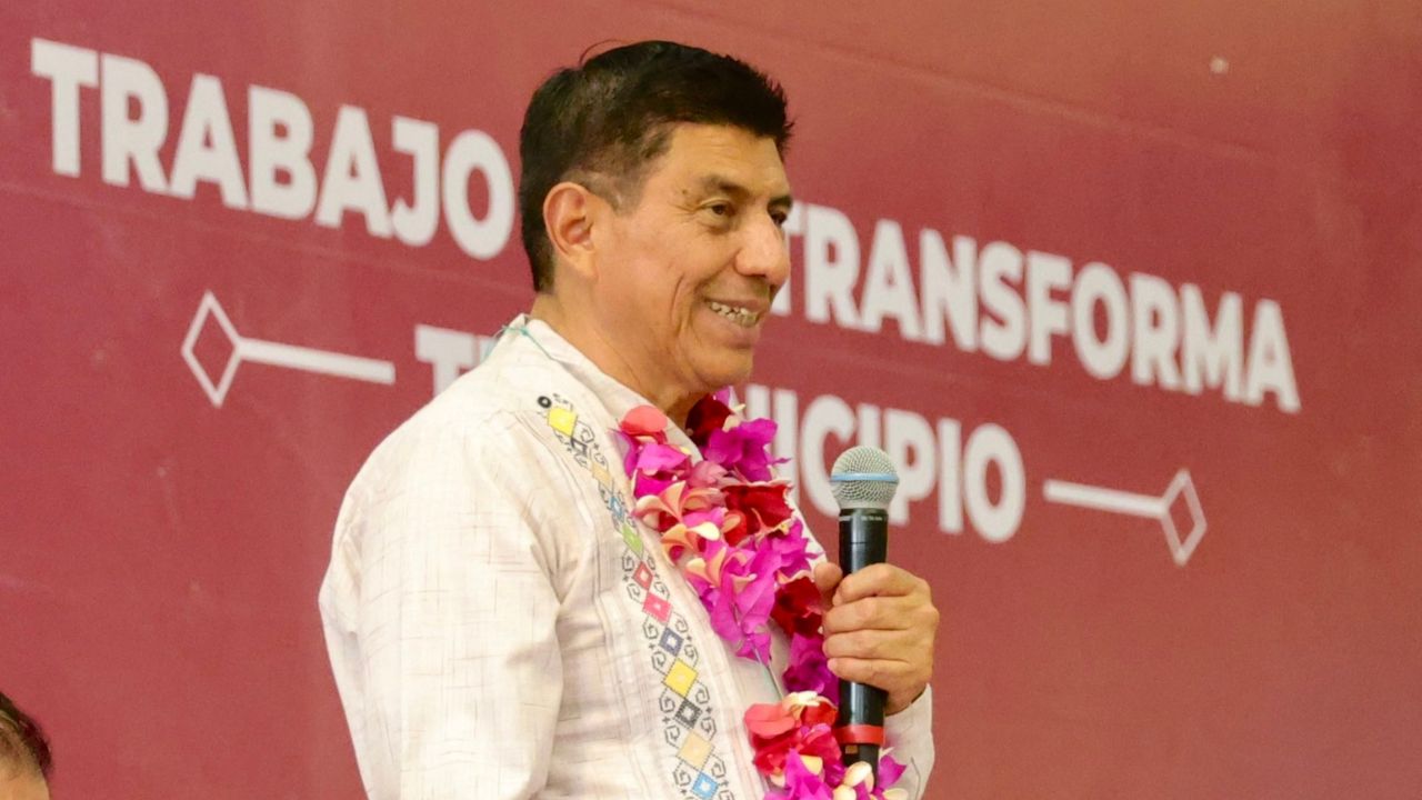 El gobernador Salomón Jara dijo que se construirá la presa Margarita Maza y entrará en operaciones en dos años.