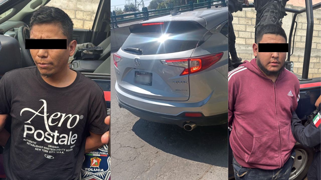 La detención de la banda de secuestradores derivo de la aprehensión de un hombre a bordo de una camioneta robada en Toluca. 
