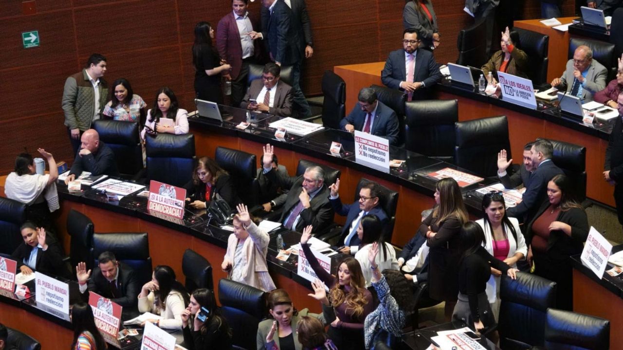 El Senado aprobó la declaratoria de reforma constitucional a los artículos 19 y 40 de la Carta Magna, para fortalecer la soberanía del país.
