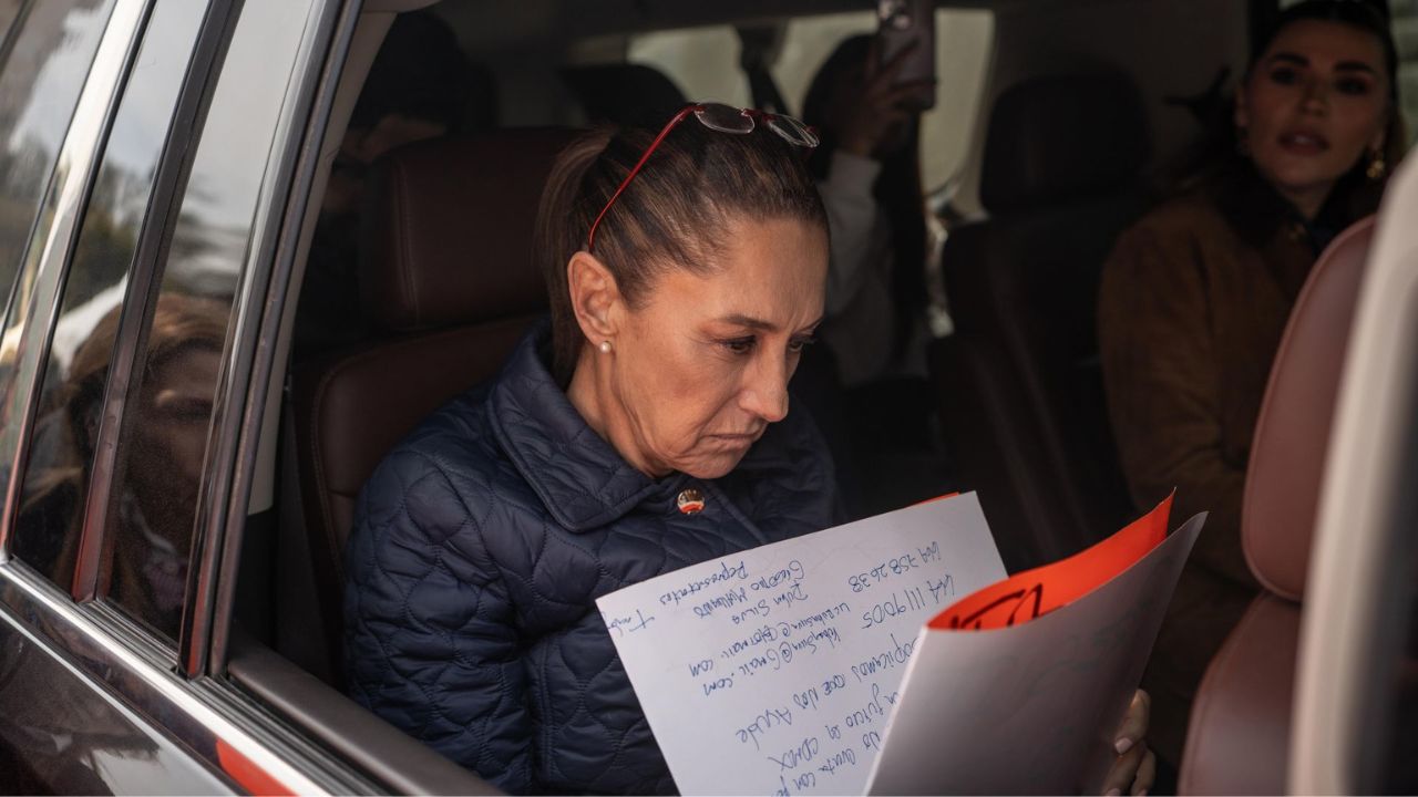 Sheinbaum supervisó el viaducto de Tijuana, que se inaugurará este año y ayudará a la movilidad y liberación de la aduana de San Ysidro.