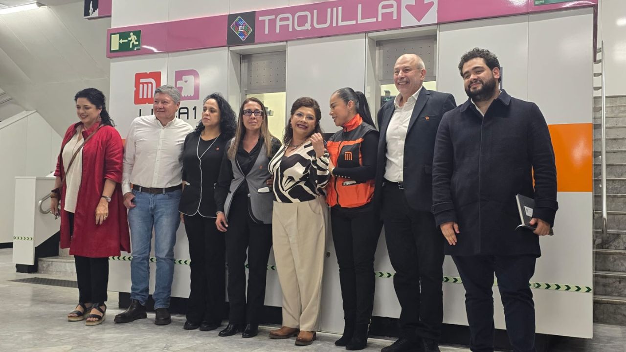 Brugada anunció que las estaciones Cuauhtémoc, Insurgentes, Sevilla y Chapultepec de la línea 1 reabrirán hasta después de Semana Santa.