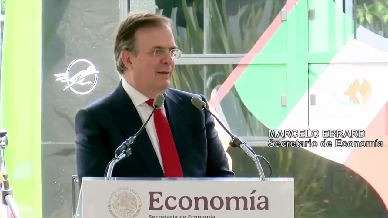 Marcelo Ebrard anunció que viajará desde este miércoles a Washington para saber cuál será el acomodo económico de los aranceles.