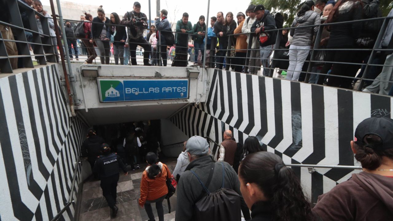 La alcaldía Cuauhtémoc reportó un nuevo pinchazo a una mujer de 29 años en el Metro; ahora en la estación Bellas Artes.