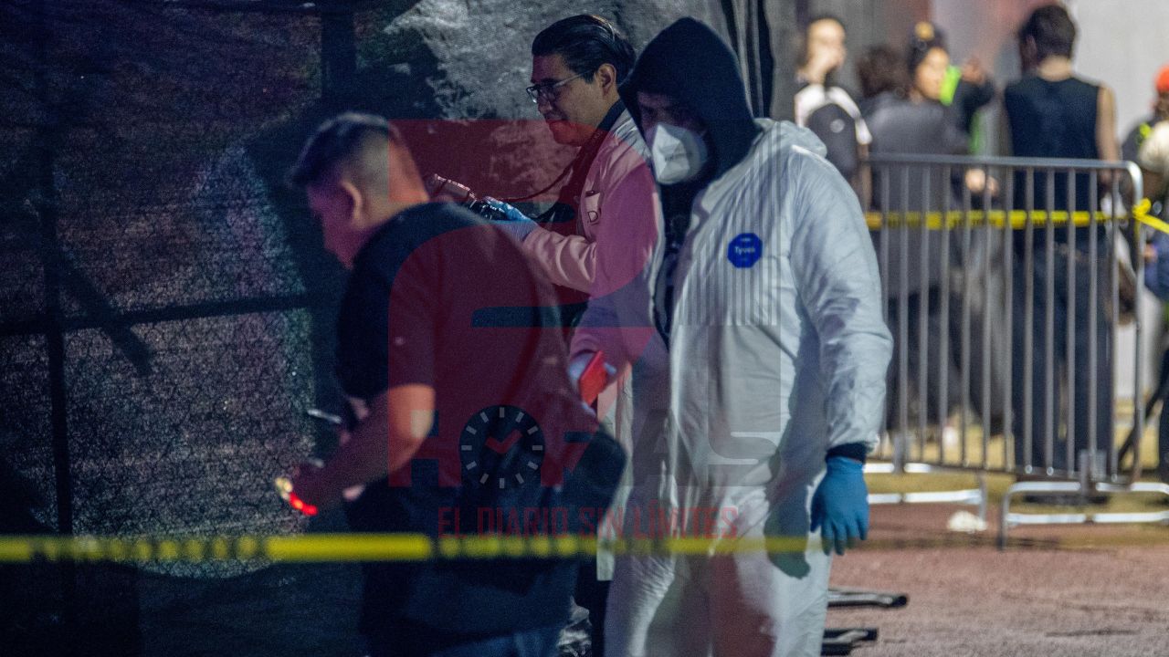 Estructura metálica cae en el Axe Ceremonia.