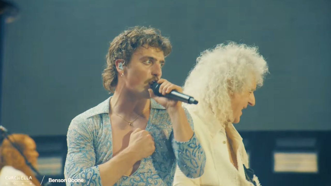 Benson Boone deleitó a Coachella con un increíble homenaje a Queen en el que la cereza fue la presencia del icónico Brian May en la guitarra. 
