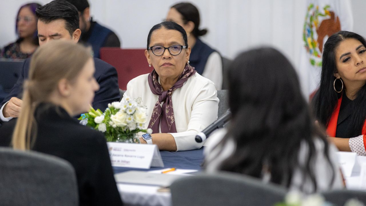 Reunión de Rosa Icela Rodríguez