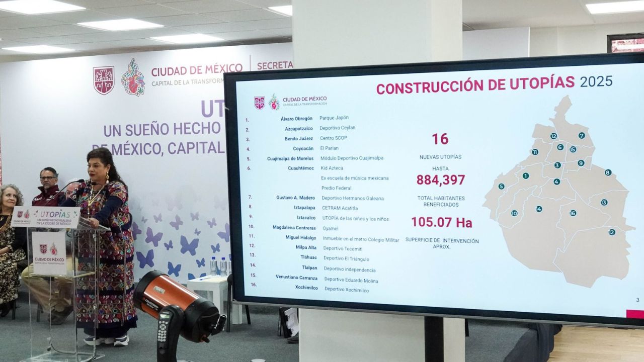 Brugada anunció que instruirá una reunión informativa con habitantes de Álvaro Obregón sobre el proyecto de la Utopía en el Parque Japón.