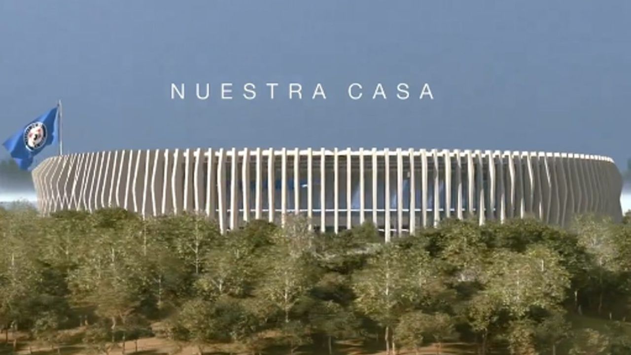 render del proyecto del estadio de Cruz Azul