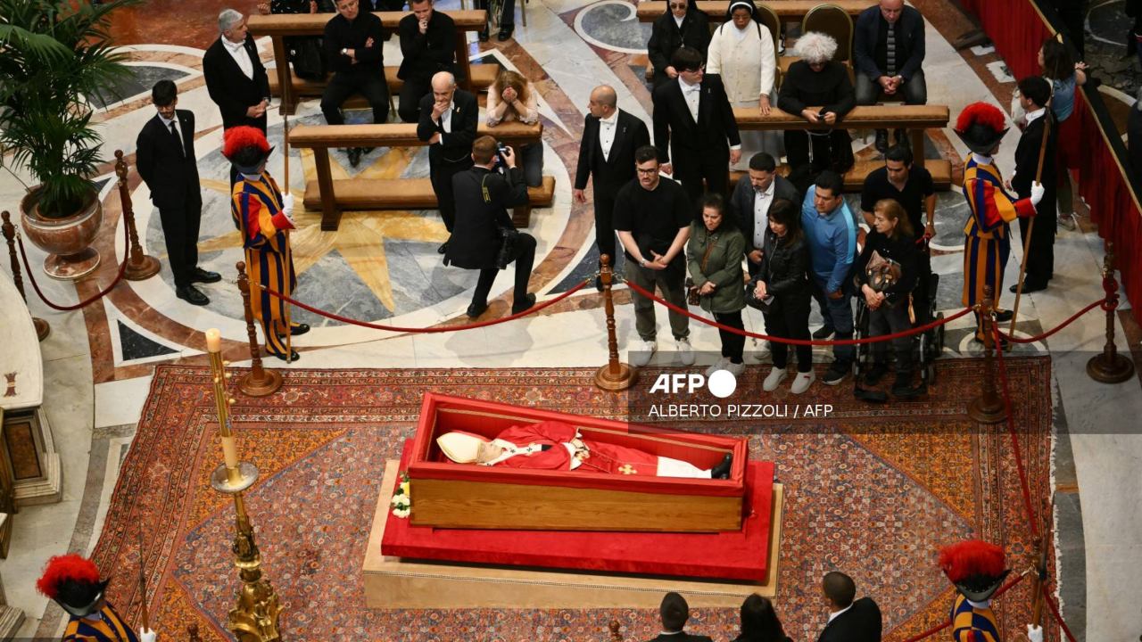 La organización del funeral del papa Francisco entró en su etapa final.