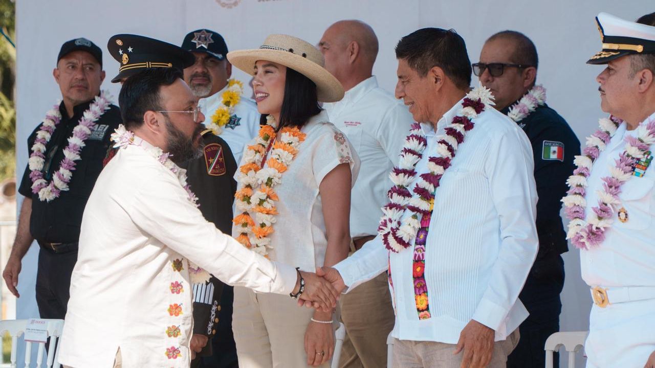 Oaxaca es sede del banderazo de inicio del Operativo Vacacional Semana Santa, encabezado por el gobernador Salomón Jara.