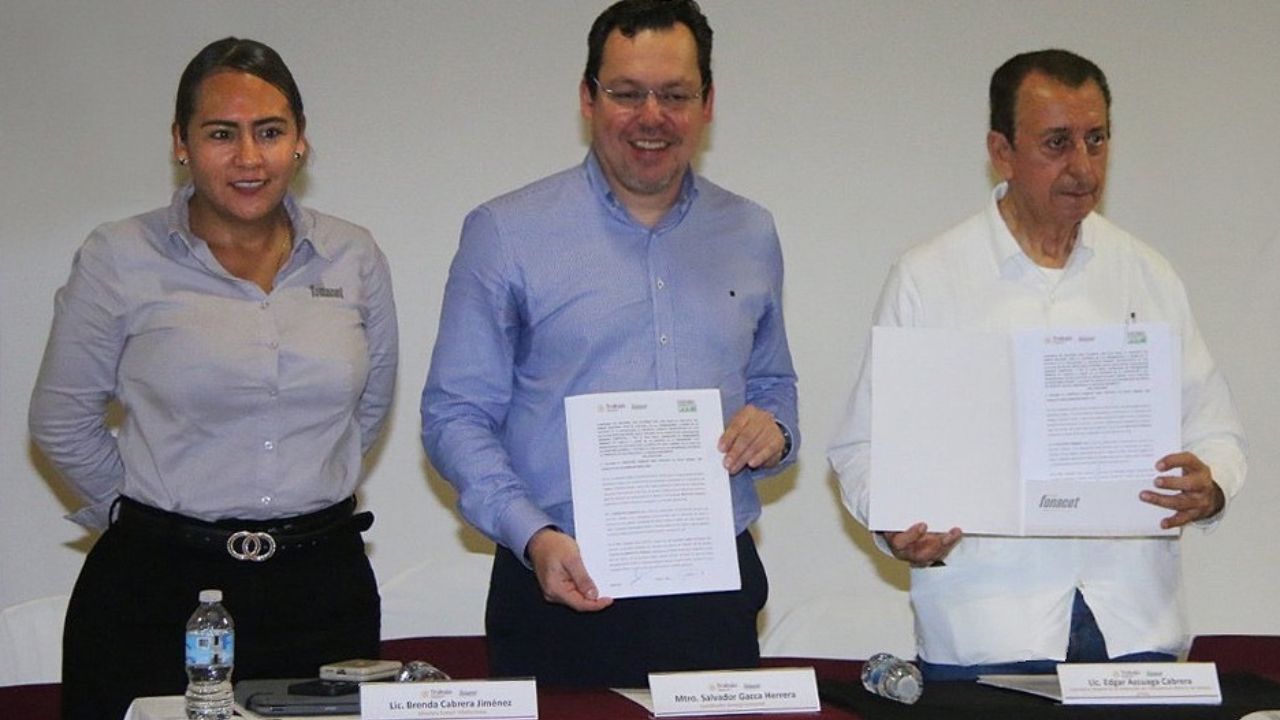 Fonacot firmó convenios para que más trabajadoras y trabajadores en Tabasco tengan acceso a los beneficios que ofrece su crédito.