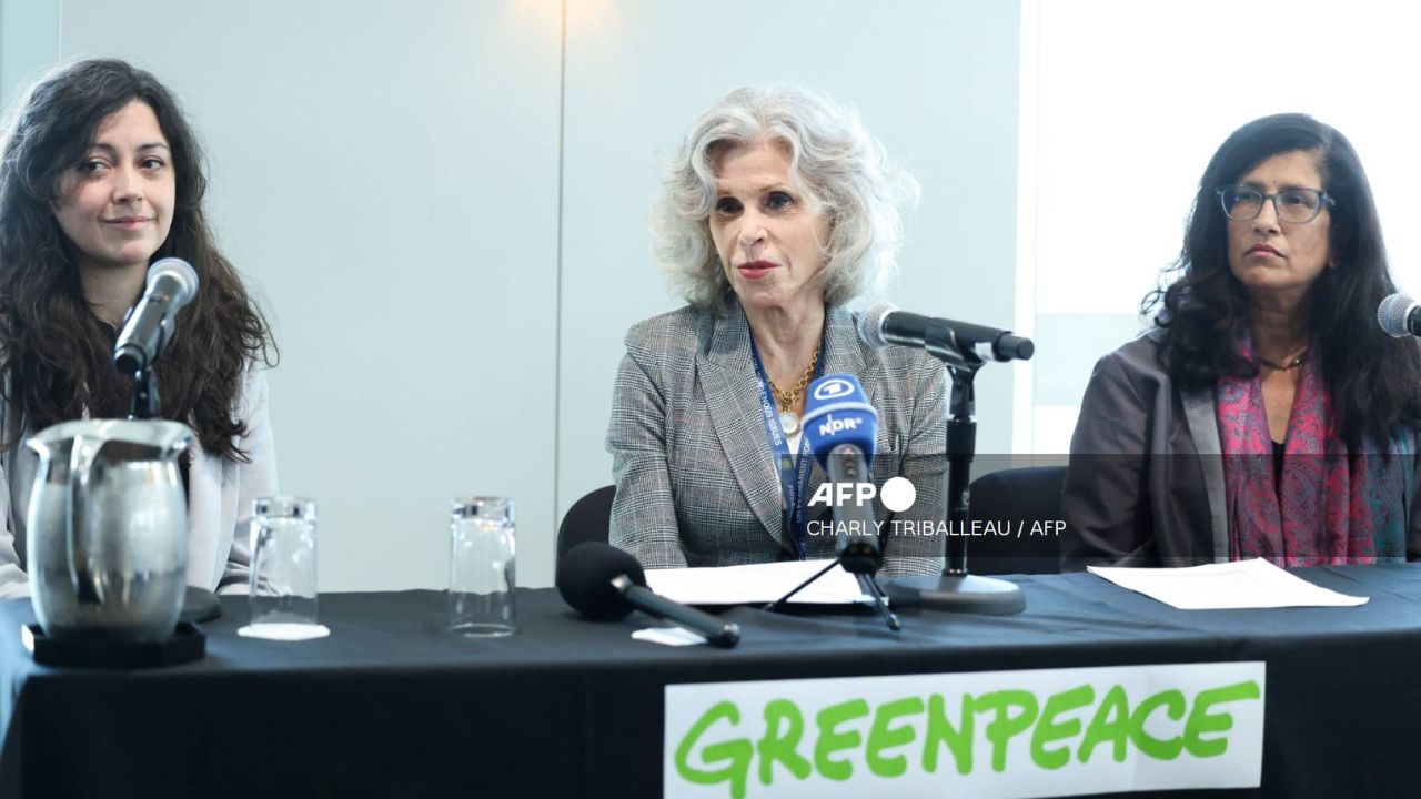 Jane Fonda al acusó al presidente Donald Trump, de hacer un "pacto con el diablo" por su apoyo a la explotación de combustibles fósiles.