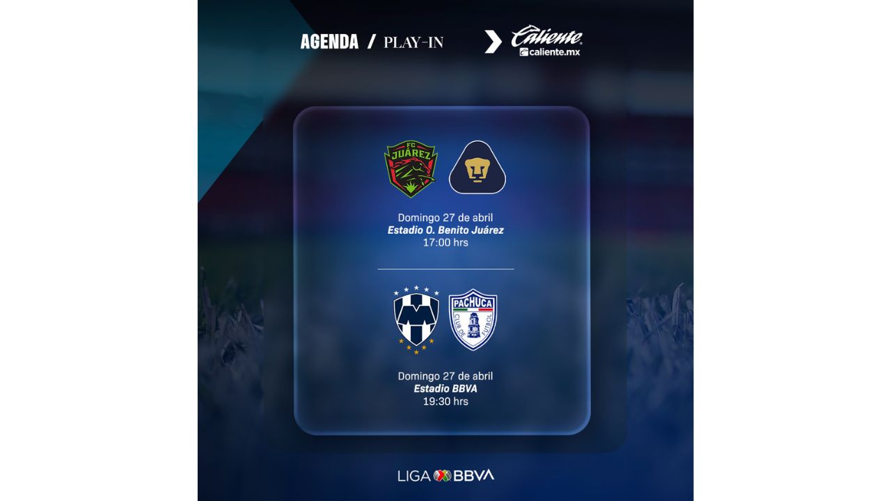 horarios para primeros juegos del Play-In de la Liga Mx