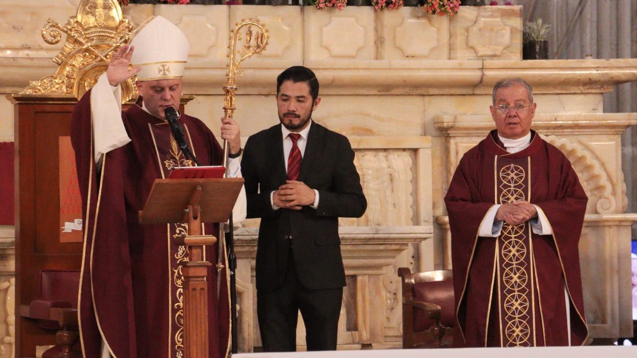 La Arquidiócesis Primada de México celebró en la Catedral Metropolitana la Misa Exequial en honor al fallecido papa Francisco.