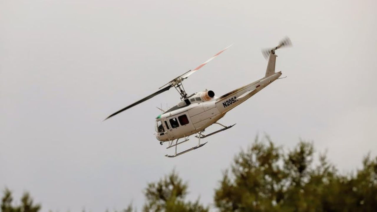 desplome de helicoptero en arteaga