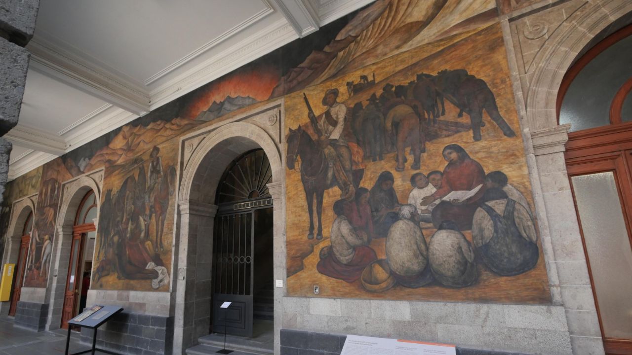 La SEP invita a visitar la obra de Diego Rivera en el Museo Vivo del Muralismo.