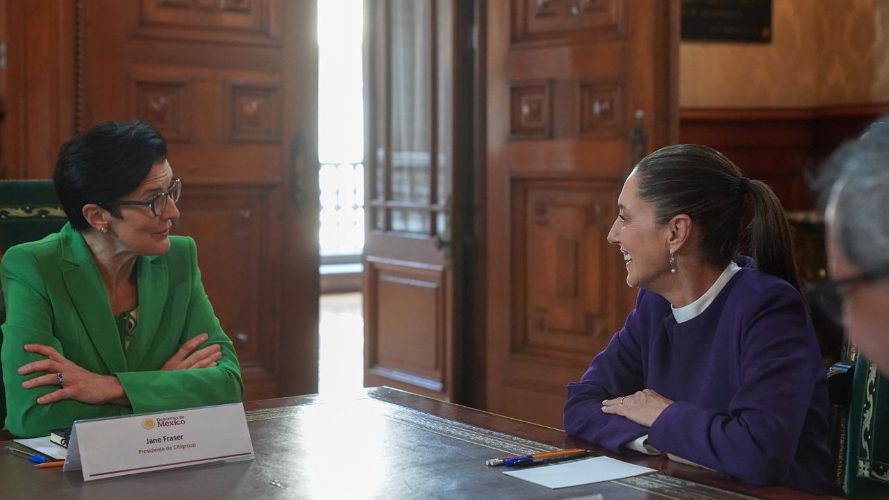 Jane Fraser, CEO de Citi se reunió con la presidenta Claudia Sheinbaum