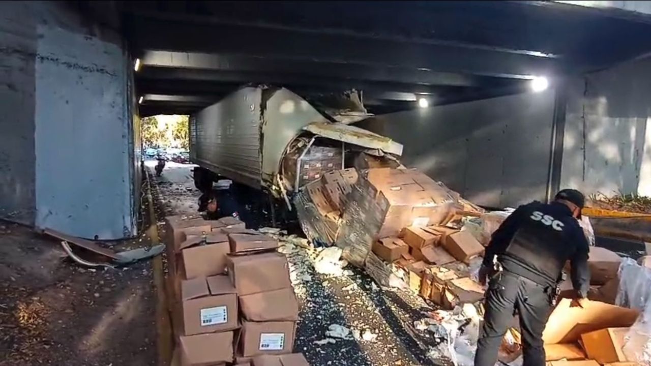 accidente en Viaducto