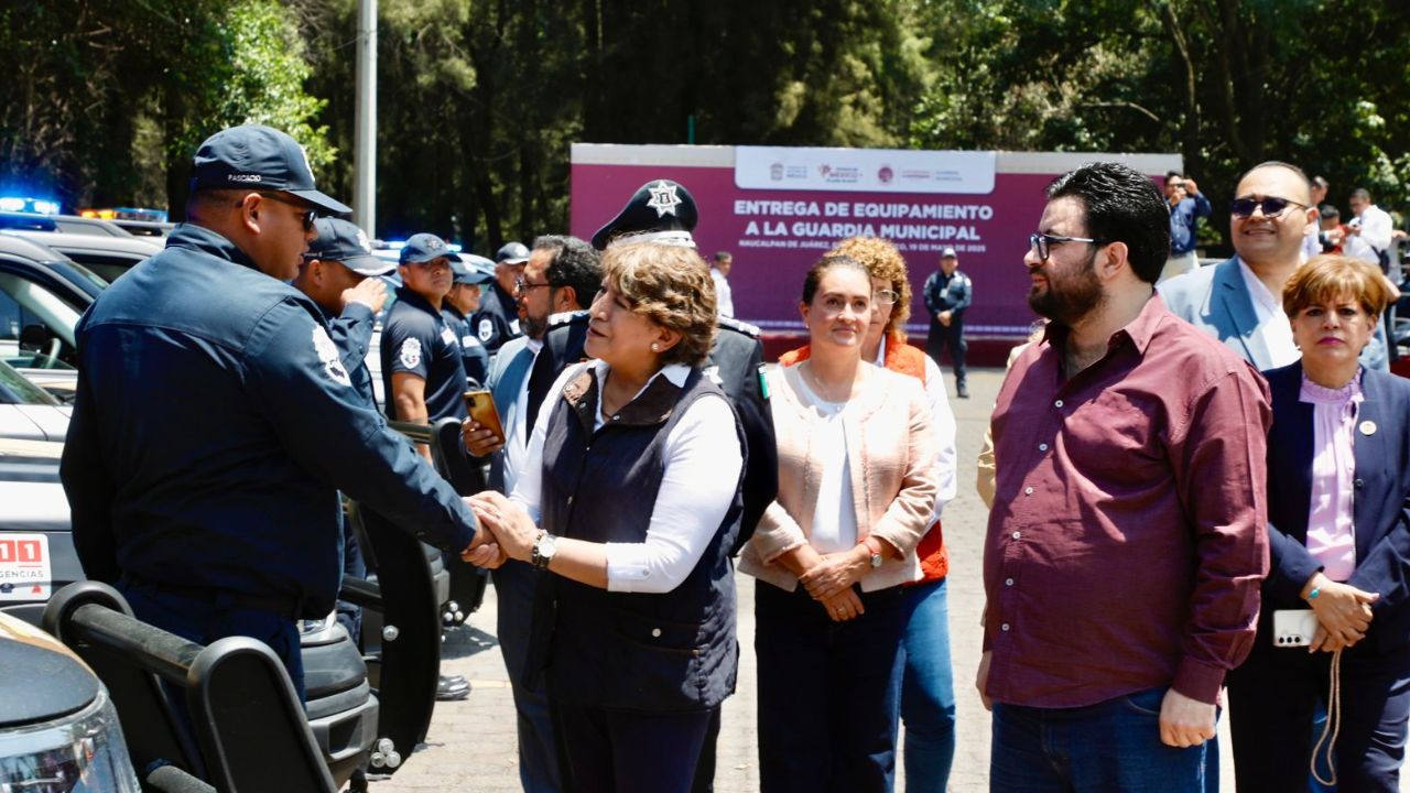 Guardia Municipal del EdoMéx contará con equipo de última generación