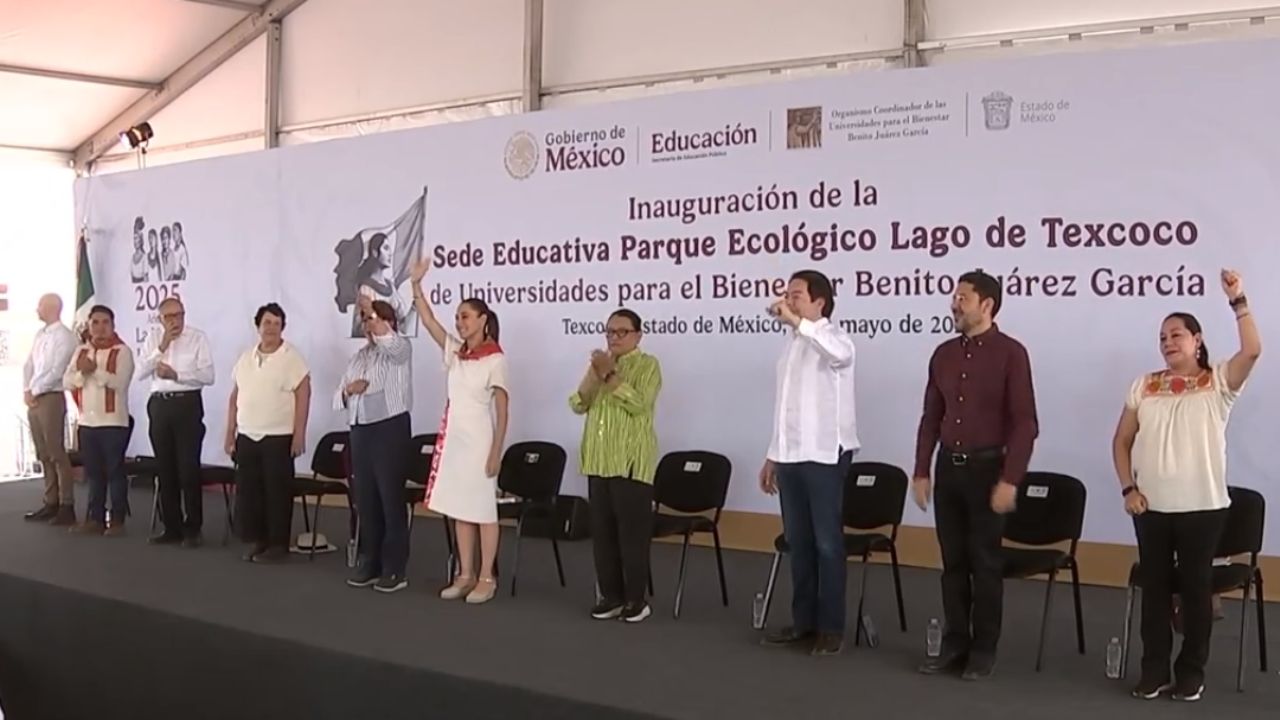 Inauguran la Universidad para el Bienestar sede Parque Ecológico Lago de Texcoco en el Estado de México