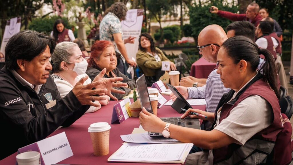 Las audiencias ciudadanas son para dar una atención personalizada a las problemáticas que se presenten en Tlalpan.