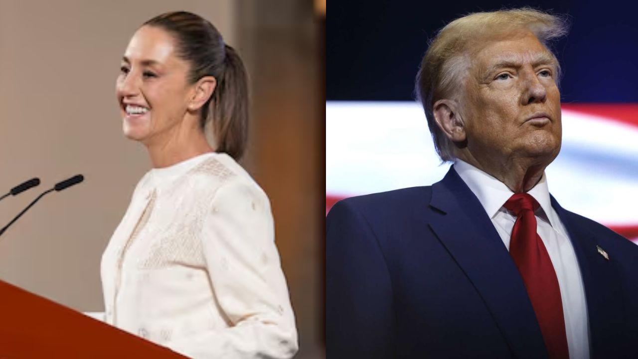 Claudia Sheinbaum y Trump mantienen conversación esta mañana