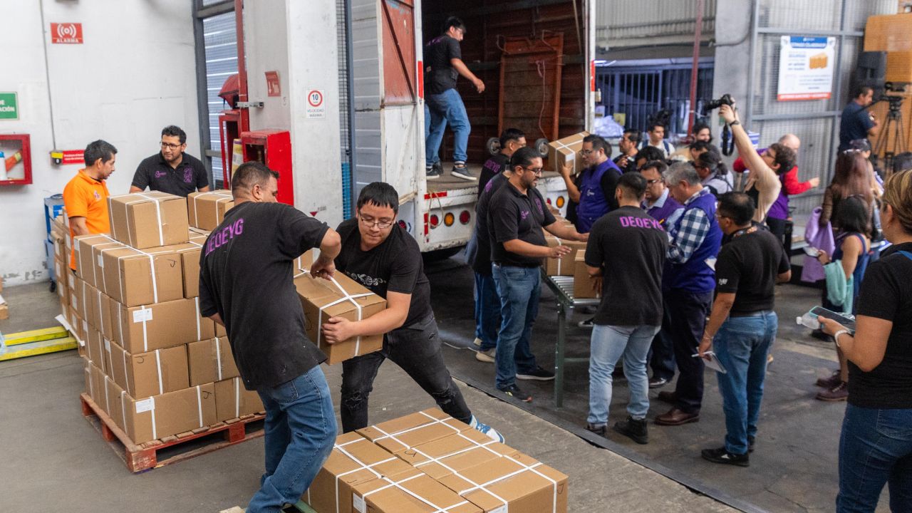 Talleres Gráficos de México entregó al IECM 23 millones 973 mil 123 boletas electorales para la elección judicial del próximo 1 de junio.