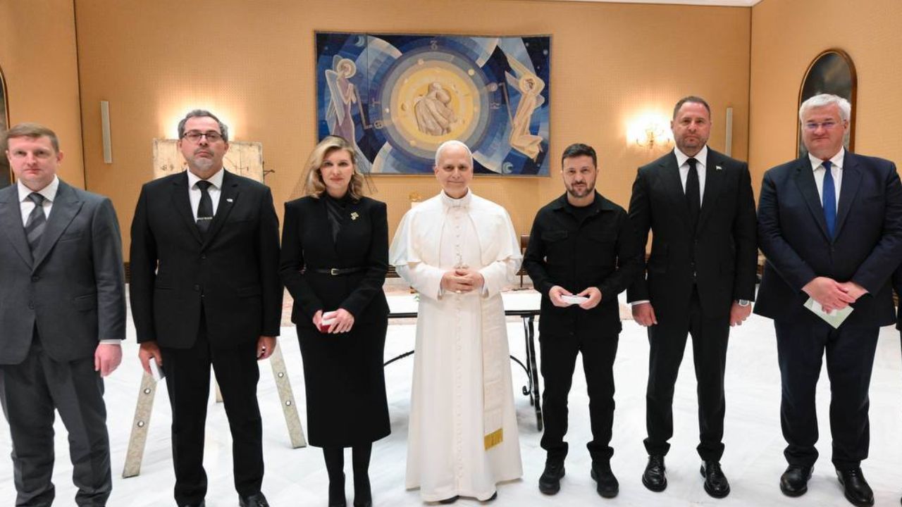 Reunión de Vance con Zelenski en Roma