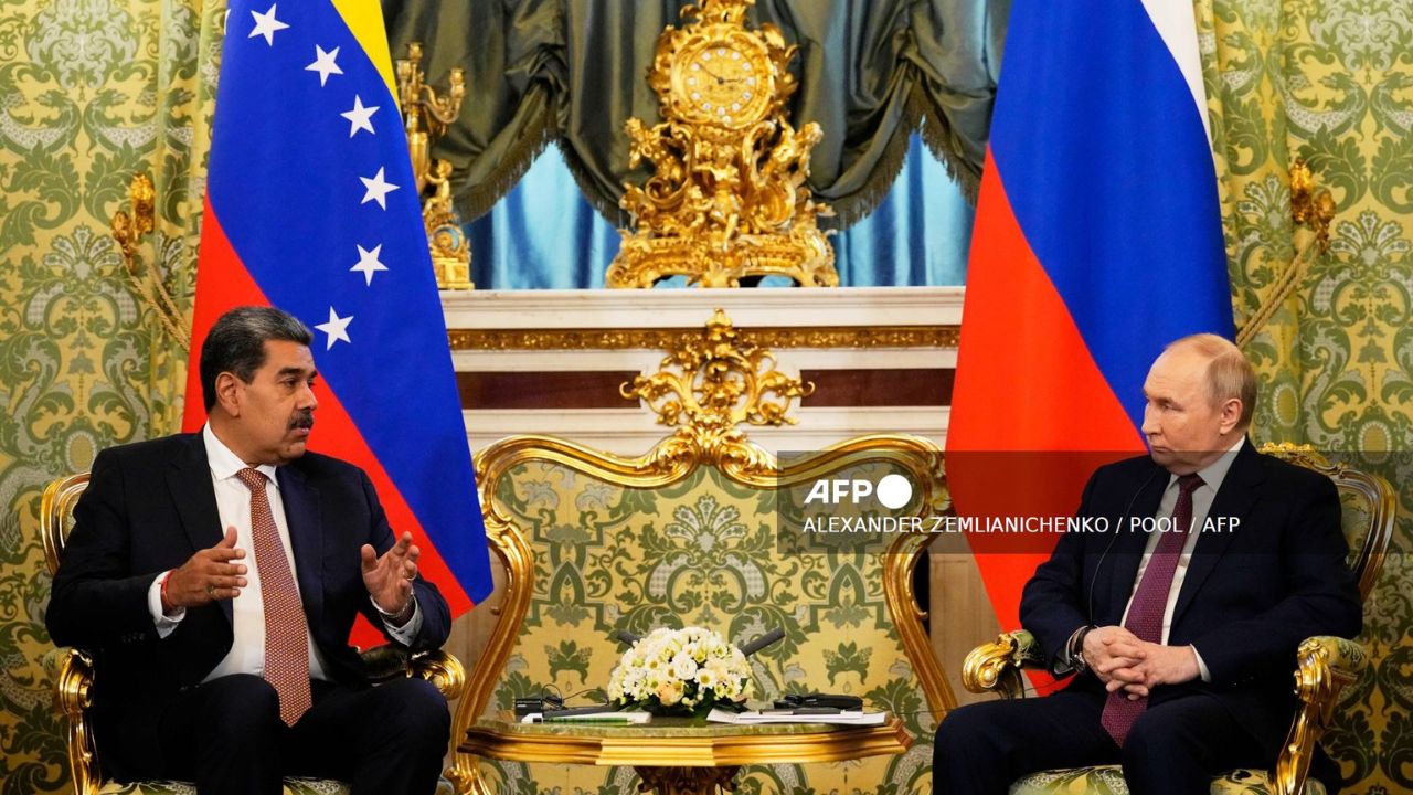reunión entre Vladímir Putin y Nicolás Maduro