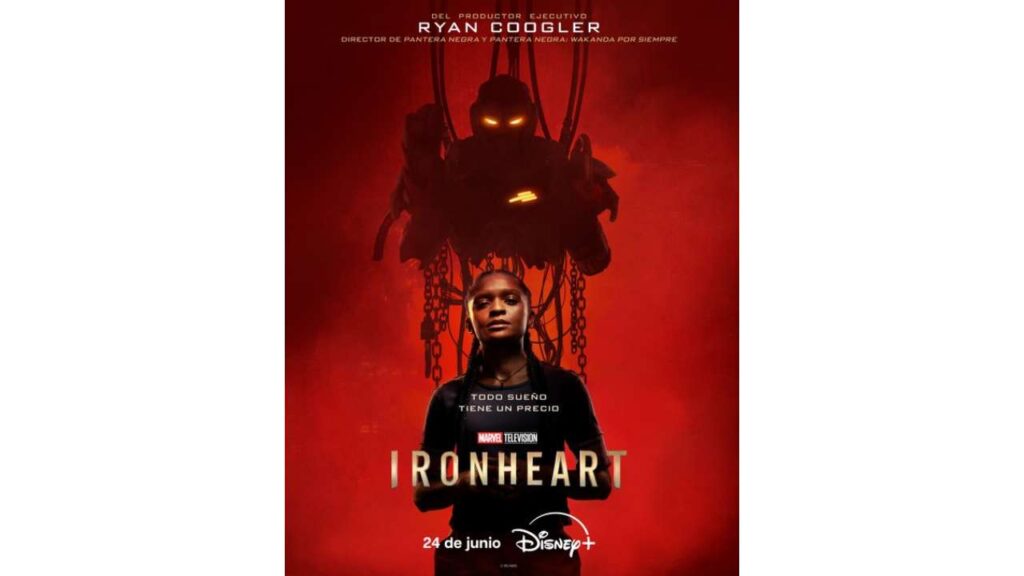 "Ironheart" llegará a la plataforma de streaming de Disney Plus en el mes de junio.