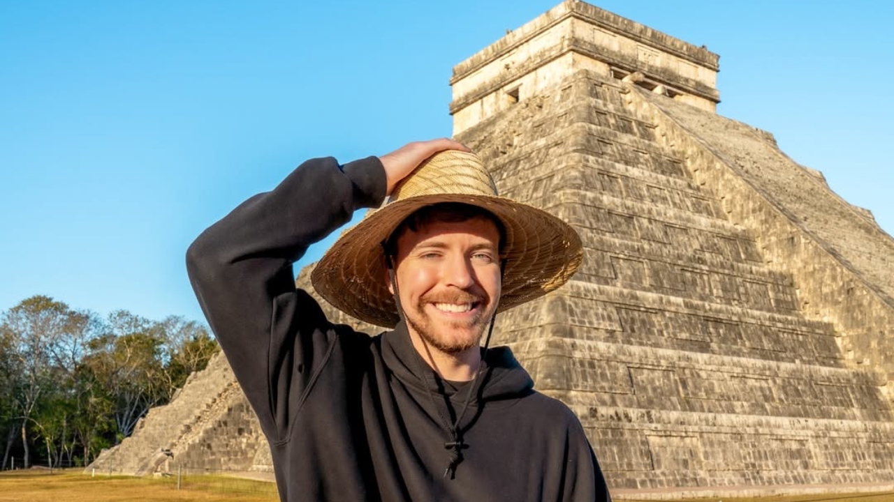 MrBeast sorprende con visita al Chichén Itza
