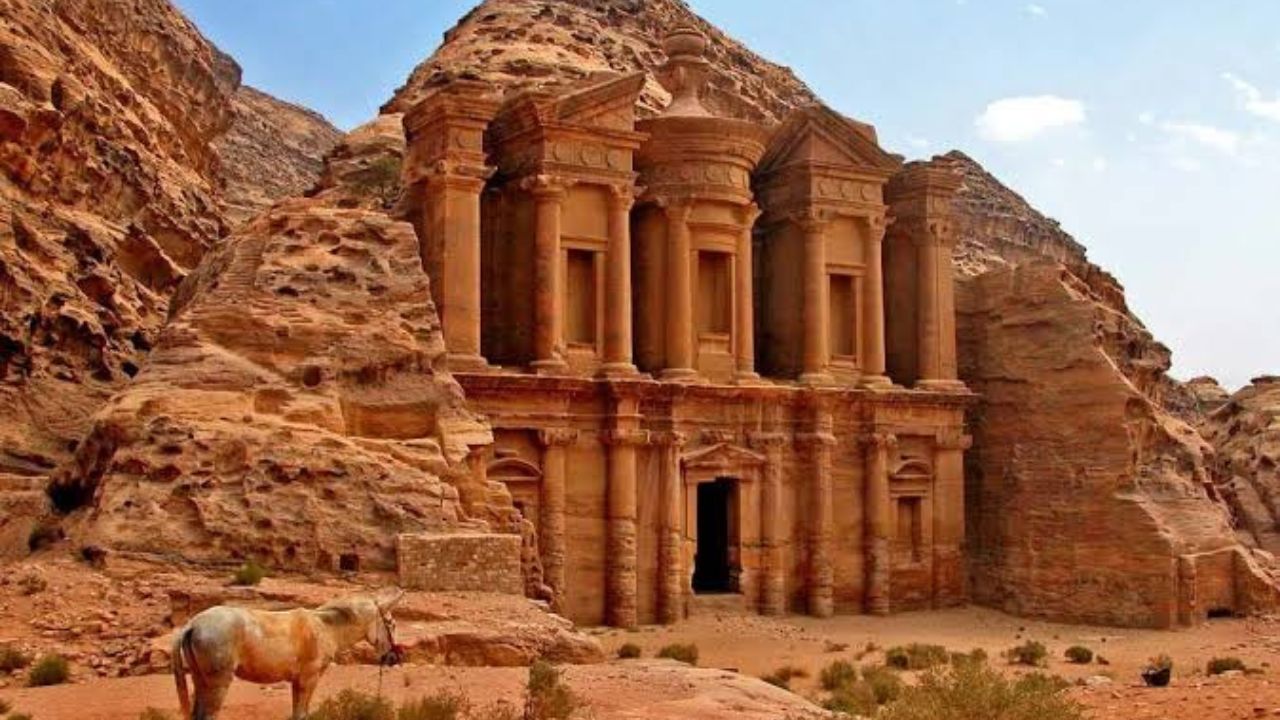aspectos de la ciudad de Petra