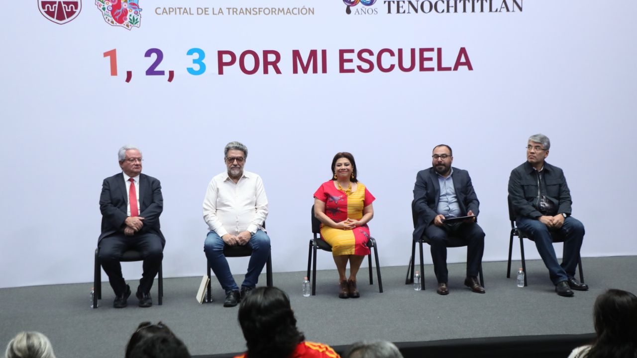 programa “1, 2, 3 por mi Escuela”
