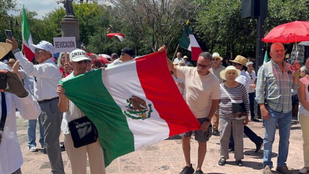 Marchas contra la elección judicial 
