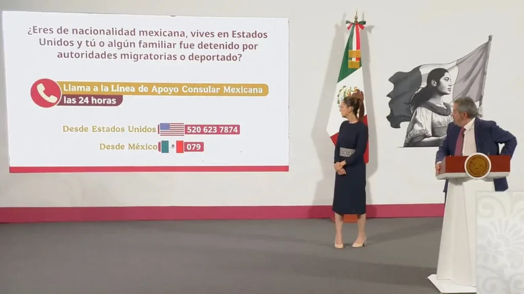 Juan Ramón de la Fuente indicó que desde los Consulados se brindam asesorarías legales externas para connacionales