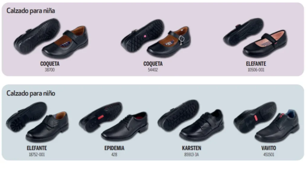 Mejores marcas de zapatos escolares según el estudio de Profeco