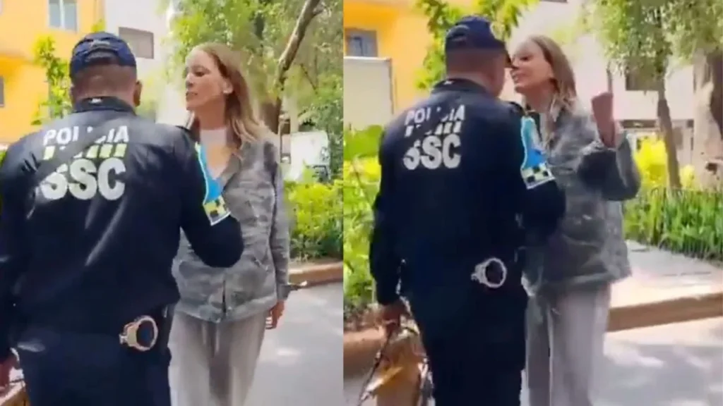 La audiencia de Lady Racista se pospuso para el 28 de julio; sin embargo, a su salida de juzgados la sorprendieron ciudadanos con consignas.