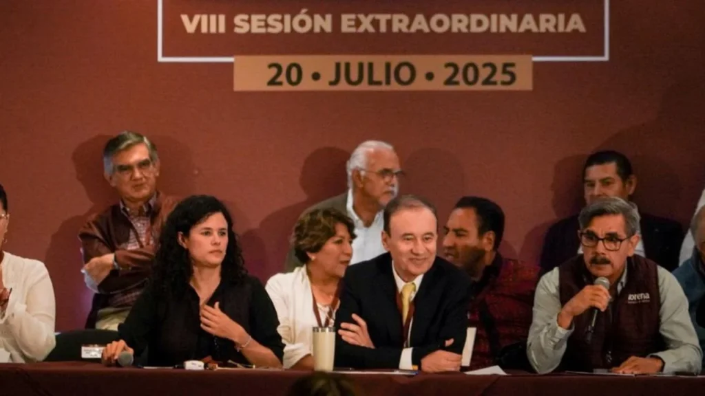 Alfonso Durazo, presidente del Consejo Nacional de Morena.