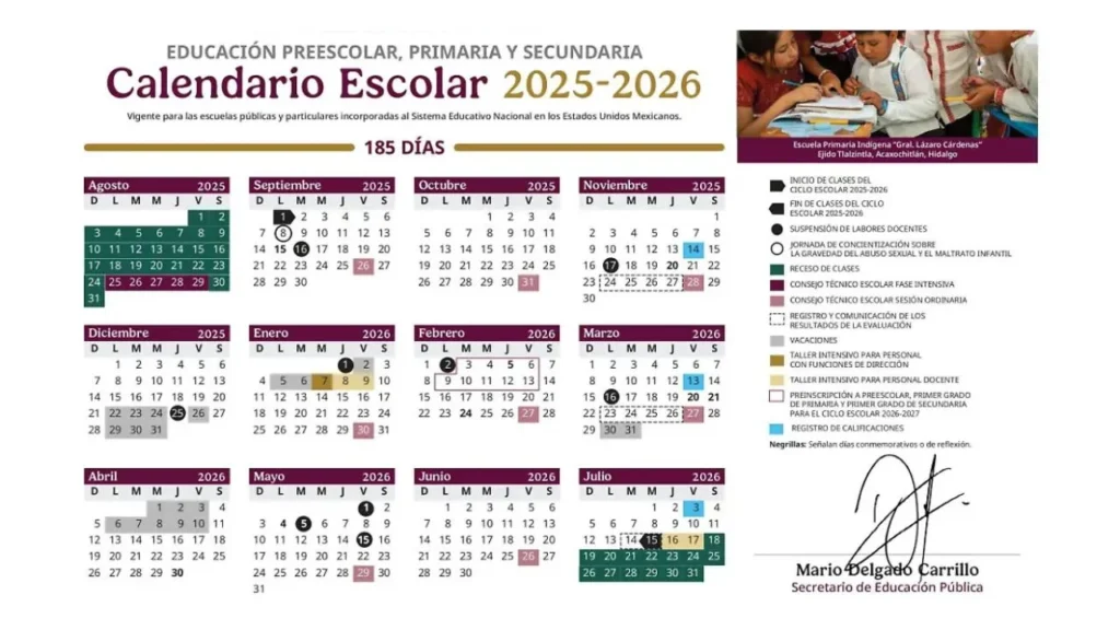 ¿Cuándo inicia el próximo ciclo escolar?