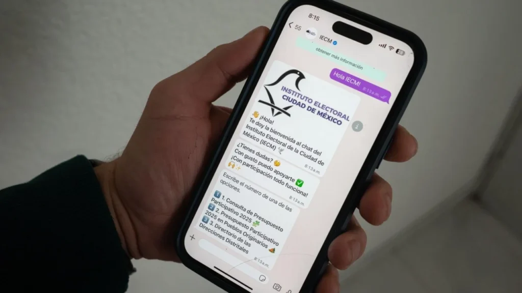 Se podrá consultar en Presupuesto Participativo 2025 por chatbot