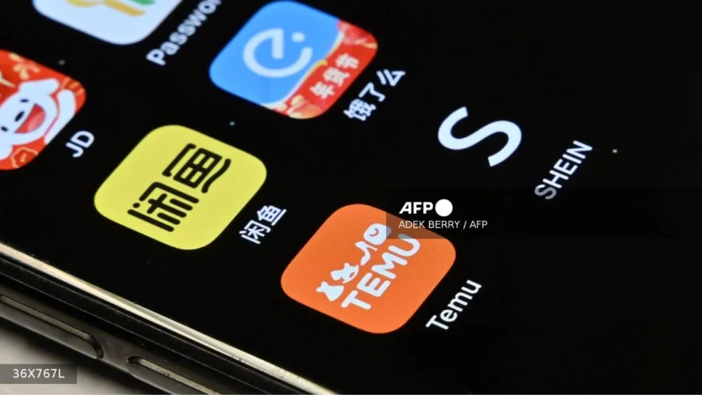 La medida involucra también a las plataformas digitales chinas de Temu y Shein.