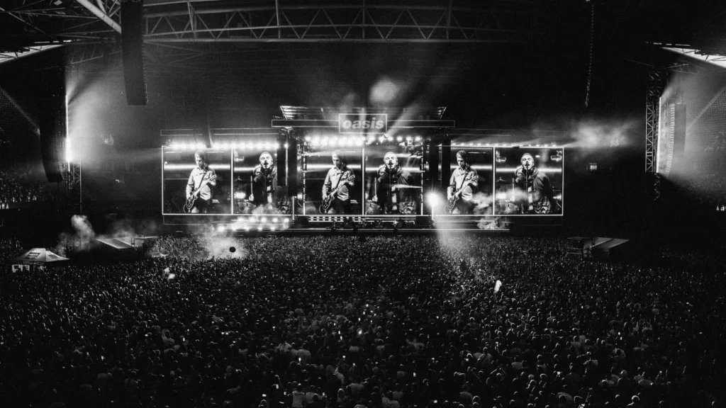 Así fue el primer concierto de Oasis en 16 años.