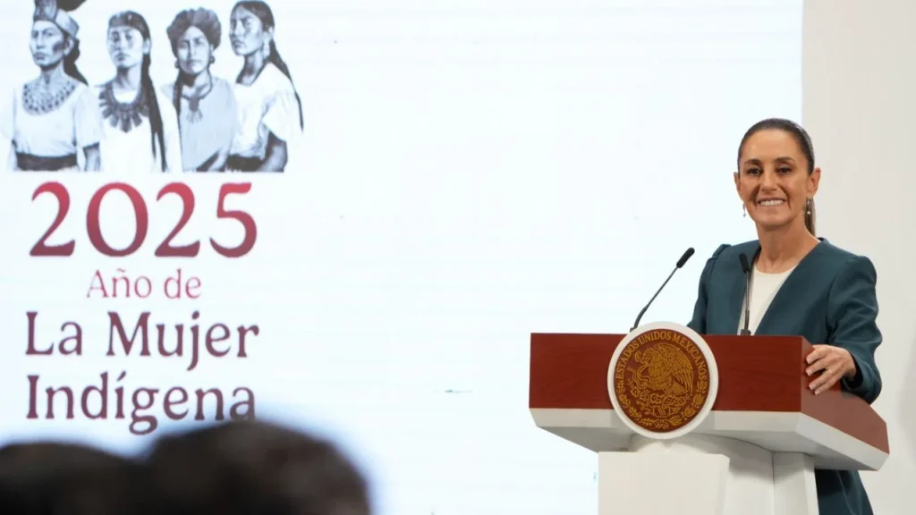 Claudia Sheinbaum aseguró que no existe riesgo de crisis financiera en México pues Hacienda ha actuado de manera muy responsable.