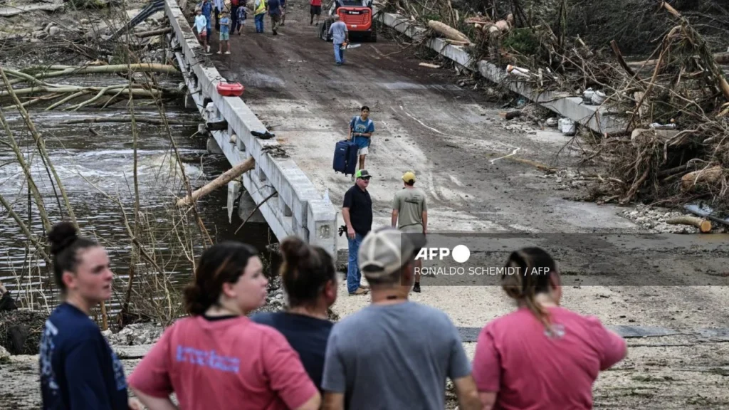 afectaciones por inundaciones en Texas