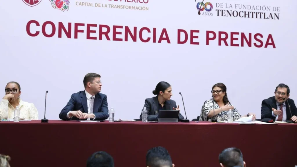 Durante este día se llevó a cabo una conferencia sobre el tema de delitos de despojos en la CDMX.