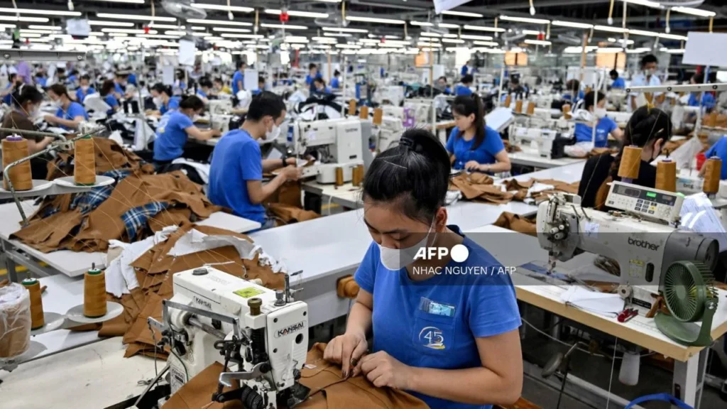 Industria textil de Vietnam